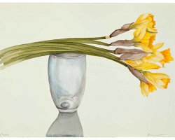 Daffodils for my Mother, 2010 (14" x 20")
